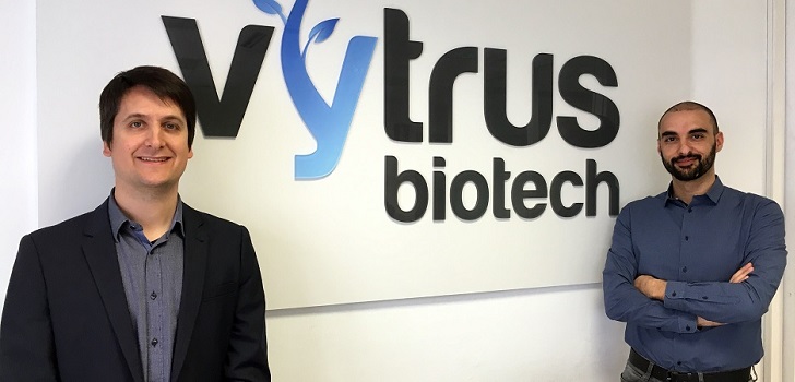 Albert Jané (izquierda) y Óscar Expósito (derecha), fundadores de Vytrus Biotech Vytrus Biotech lanza una ronda de un millón para preparar su debut en bolsa